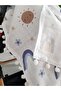Sun and Rainbow Muslin Zippered Stroller Cover and Cushion - 7