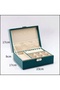 Two Layers Multipurpose Custom Green Color Jewelry Box Jewelry Stand Jewellery Organizer - 4