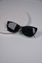 Unisex Women Men Uv400 Protect Glass Change Bone Square Rectangle Metal Sunglasses - 6