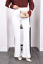 Ecru High Waist Grassland Spanish Trousers - 2