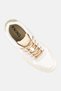 Women Synthetic Lace Up Casual Shoes, Off White - 3