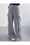 Y2k شريط التفاصيل الاتجاه Sweatpants / بنطلون - 4