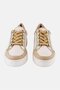 Women Leelu Lace Up Casual Shoes, Off White - 4
