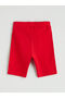 Lcw Kids Red Elastic Waist Girls Short Tights - 2