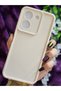 Vivo Y36 Compatible Impact Protected Corner Supported Matte Cream Case - 2