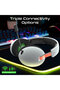 Vertux Gaming Headset with 2.4GHz Wireless Technology, AUX Cable Support, and Microphone - 4