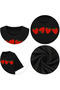 Strawberry print t-shirt, comfortable strawberry print crop top for fruit lovers - 4
