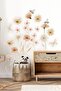Boho Meadow Wall Sticker Set - Soft Colored Meadow Wall Sticker - 2