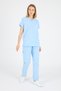 Unisex Batwing-Sleeve Nurse and Doctor Scrub Set, Hospital Uniform - 2