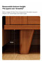 Large Capacity Storage Kitchen Cabinet Kitchen Side Cabinet With Drawers Sliding Doors 100*36*93cm - 6