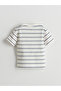 Esvab • Modern & Distinctive Zero Roba Collar Striped Baby Boy T-Shirt 2-Pack - 4