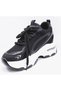 26Y323 Women's High Hidden Padded Sole Sneaker Sports Shoes - 5