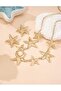 Starfish Gold Plated Necklace and Earring Set Gift for Lover Gift for Mom - 3