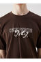 Nevavm Oval Collar Printed Combed Cotton Men's T-Shirt - 3