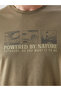 Nevavm Oval Collar Printed Combed Cotton Men's T-Shirt - 3