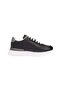 Women's Metallic Detailed Chic Fashion Runner Sneaker - Black - 3