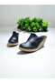 Women's Soft Leather Comfortable Sole Espadrille Sabo Slippers