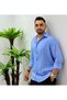 Men's New Season Long Sleeve Shirt Regular Fit Does Not Sweat and Does Not Show Belly - 6
