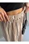 Crush Detailed Long Skirt - 5