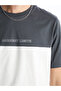 Xside Anthracite Crew Neck Color Block Men's T-Shirt S5Fe44Z8Nvy25 - 3