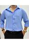 Men's New Season Long Sleeve Shirt Regular Fit Does Not Sweat and Does Not Show Belly - 3