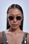 Vhalen Silver Black Sunglasses