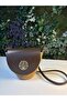 Lara Leather Stylish Design Accessory Detailed Straw, Front Detailed Crossbody Bag, Casual Style - 5