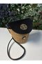 Lara Leather Stylish Design Accessory Detailed Straw, Front Detailed Crossbody Bag, Casual Style - 6