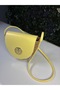 Lara Leather Stylish Design Accessory Detailed Straw, Front Detailed Crossbody Bag, Casual Style - 5