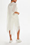 Women's Ecru Muslin Fabric Pareo Nbmht01 - 5