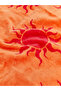 Orange Sun Printed Women's Beach Towel 70X150 cm - 3