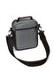 Men's Quatro Fabric Hand and Shoulder Bag - Gray - 4