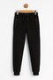 Boys' Cotton Jogger Sweatpants – Zippered Pockets and Drawstring |   Comfortable Sports Bottom 2Strand for School