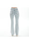 Julia Women's Ice Blue Spanish Leg Jeans - 3