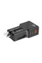 Pocket Universal Travel Adapter 25W PD & QC 3.0 Fast Charger – Dual Port USB Type-C & USB-A - 5