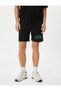 Men's Black Shorts Black White Oversized T-Shirt Bottom Top Set New York Printed Summer Shorts T-Shirt - 6
