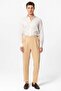 High Waist 100% Linen Pleated Men's Trousers - 2