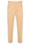 High Waist 100% Linen Pleated Men's Trousers - 6