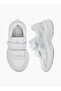 Boys' Logo Detail School Shoes with Hook and Loop Closure
