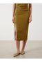 Unique Products from Freezen Store: I Waist Zippered Slim Fit Skirt - 3