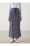 Lcw Grace Elastic Waist Floral Women's Skirt (S5) - 2