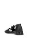 Elit Zeyn 8155 Women's Genuine Leather Heeled Sandals Black - 4