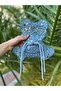 24X23 cm Zircon Stone Embroidery Kot Bear Emblem Applique
