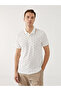 Lcwaikiki Classic Polo Collar Short Sleeve Patterned Pique Men's T-Shirt (S5)