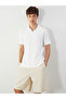 Nevavm with a Difference Polo Collar Plain Men's T-Shirt