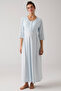 Lace Detailed Maternity Nightgown Dressing Gown - 3
