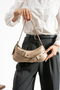 Mink Women's Shoulder and Shoulder Bag 13X30 Size - 2