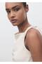 Asymmetrical Draped Halterneck Blouse - 7