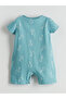 Lcw Baby Printed Baby Boy Jumpsuit and Bib 2-Pack (S5) - 2