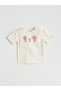 New Season Crew Neck Floral Baby Girl Blouse and Shorts Set of 2 - S5H508Z1 - 2